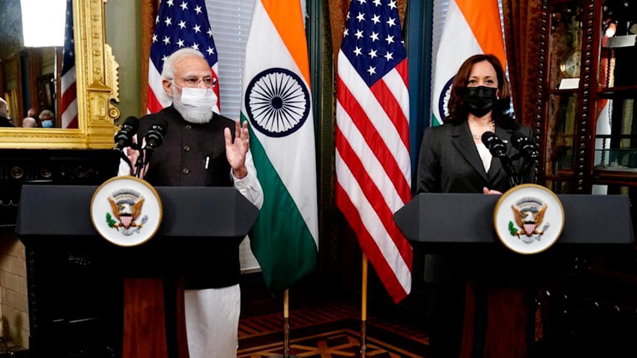 PM Modi meets U.S. Vice-President Kamala Harris, says she is an inspiration