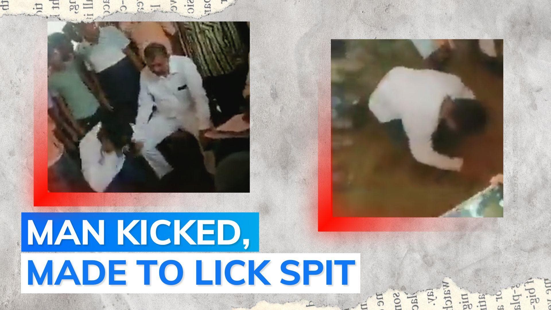 Video: Jharkhand ex-MLA punishes man accused of making video of women bathing