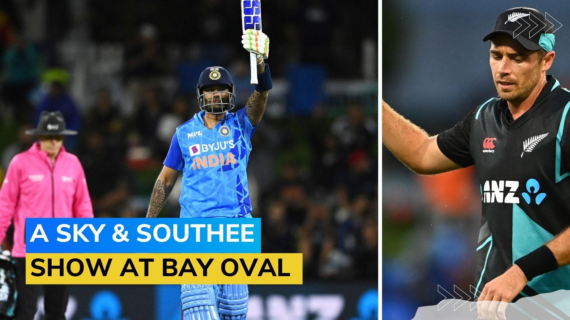 IND vs NZ 2nd T20I: Suryakumar Yadav's 100 & Tim Southee's hat-trick light up Mount Maunganui