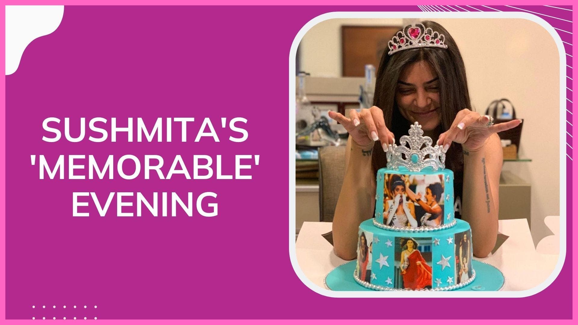 28 years of Miss Universe win: Sushmita Sen's celebration with family and ex-boyfriend Rohman Shawl