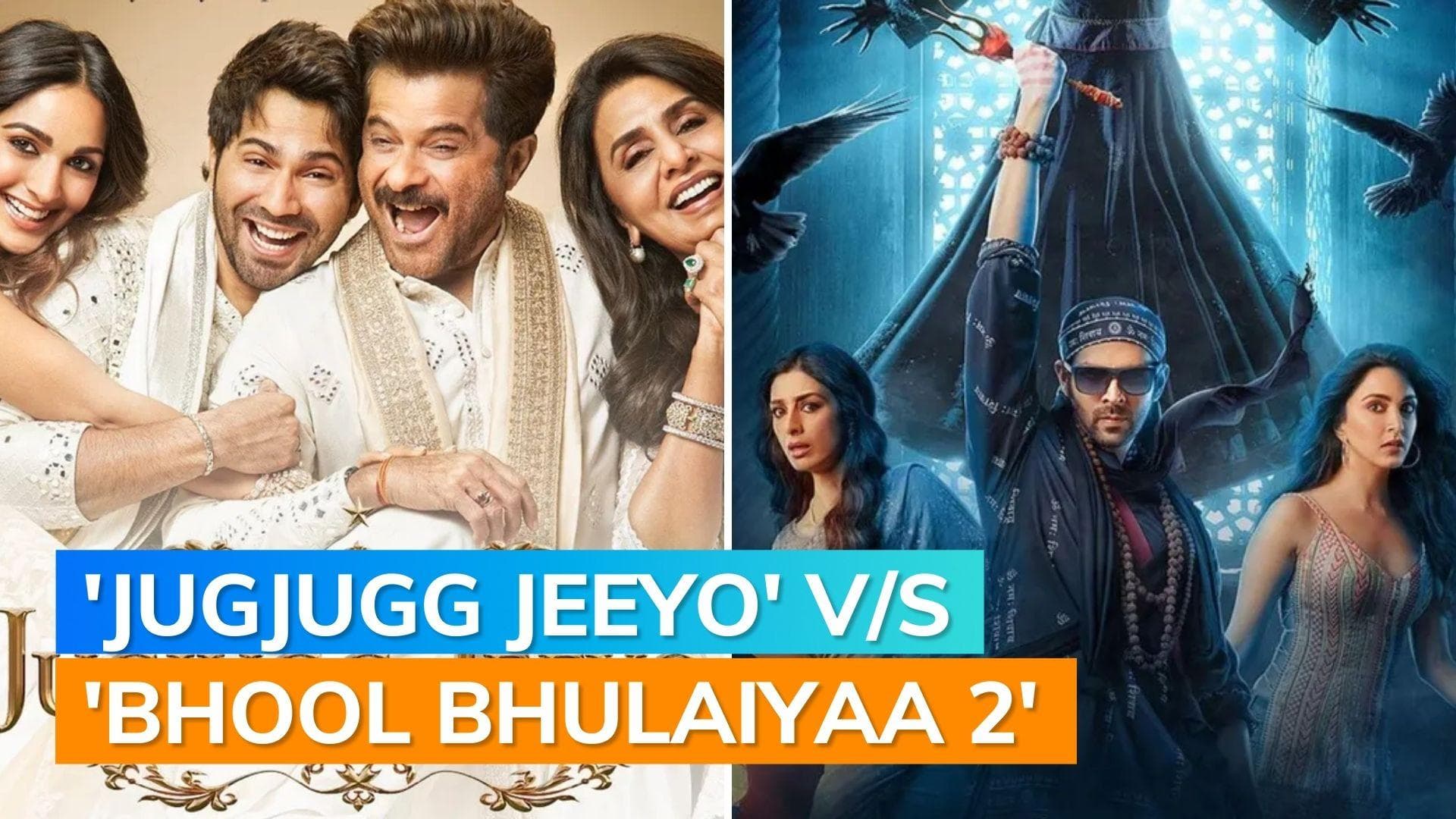‘Jug Jugg Jeeyo’ opens at Rs. 9.28 cr, 'Bhool Bhulaiyaa 2’ leads with day 1 collection of Rs. 14.11 cr  