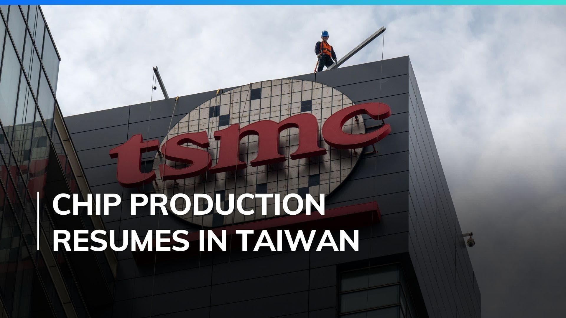Taiwan semiconductor manufacturing industry resumes chip production after earthquake 