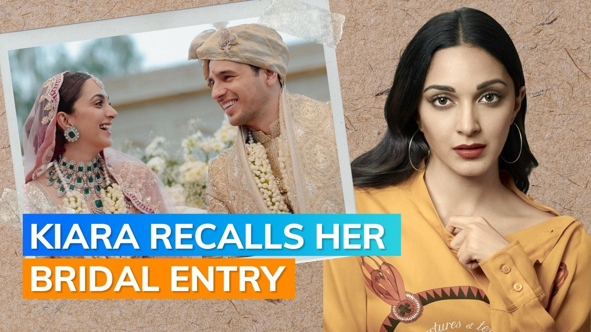 Kiara Advani shares an aww moment from her wedding day. Watch