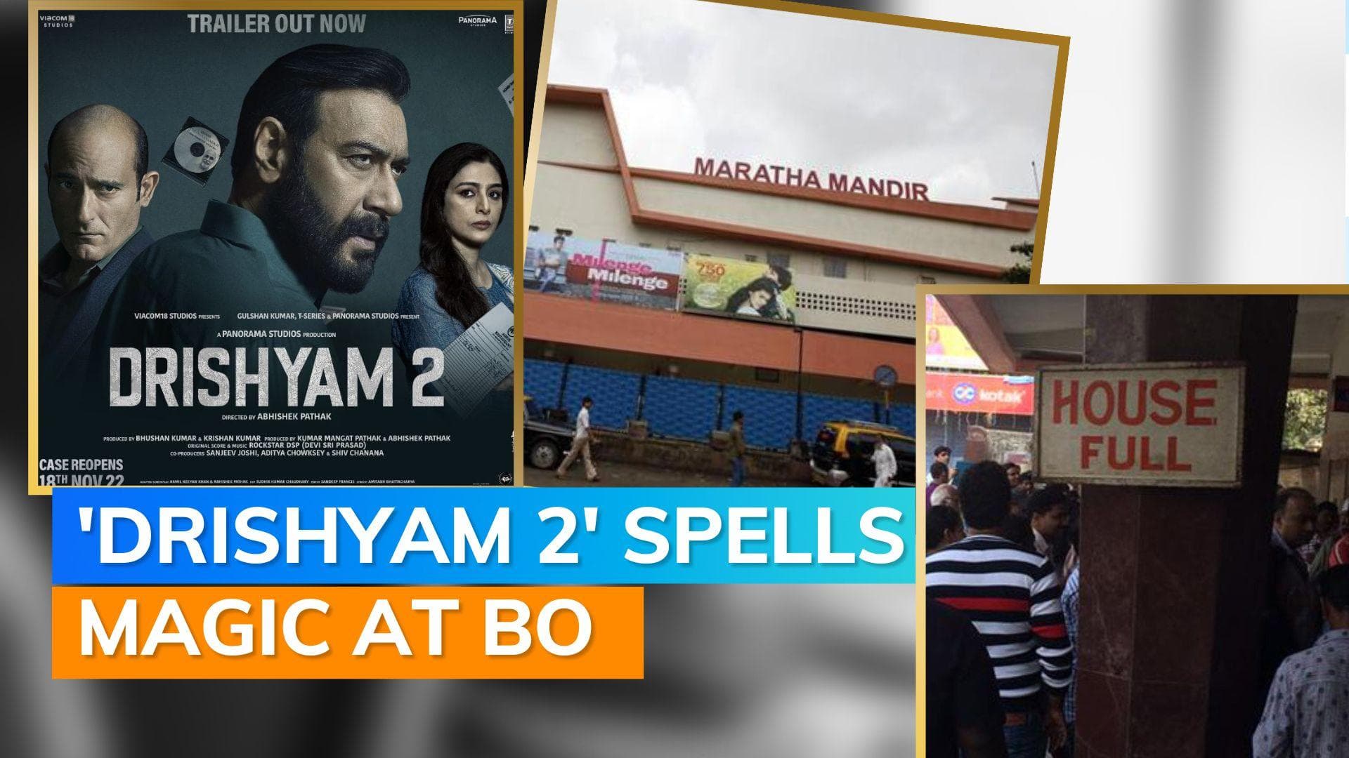 ‘Drishyam 2’: After so many years, a film has delivered housefull shows says Manoj Desai