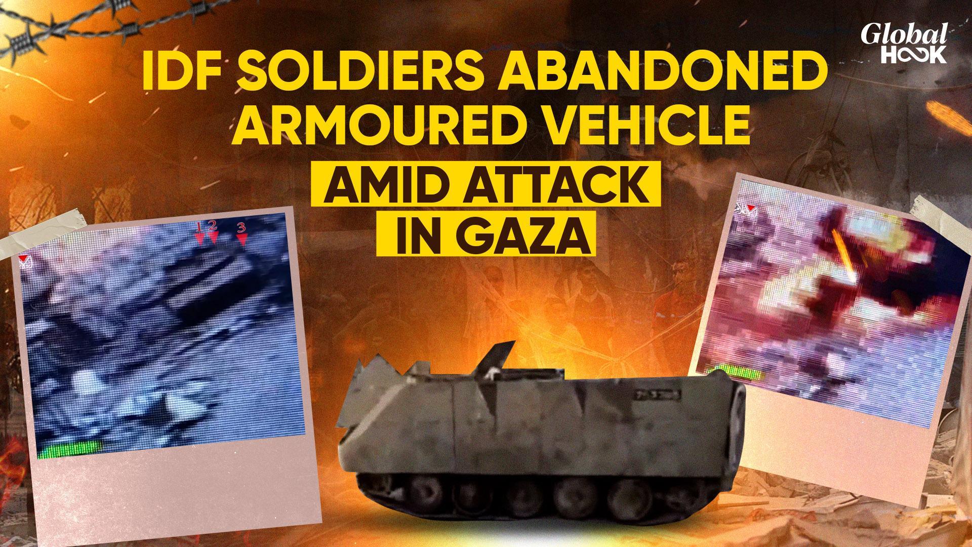  Video- Hamas Cadre Watch News On TV As They Prepare For Attack; IED Destroyed IDF Tank