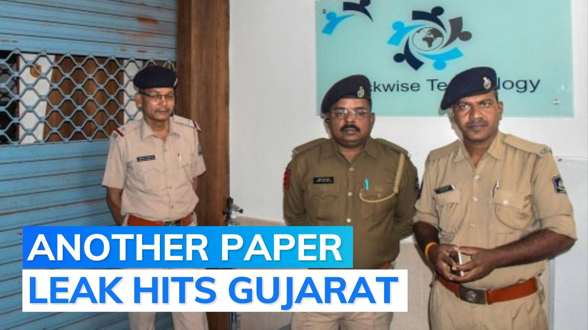 Gujarat: junior clerk exam cancelled after paper leak; 1 person detained 