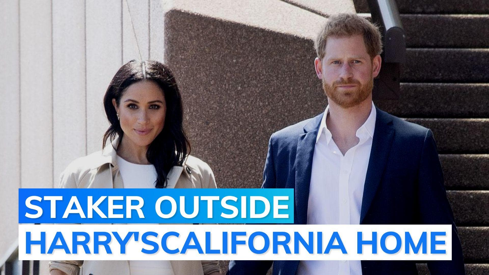 Report: Stalker held outside Prince Harry and Meghan Markel's California home