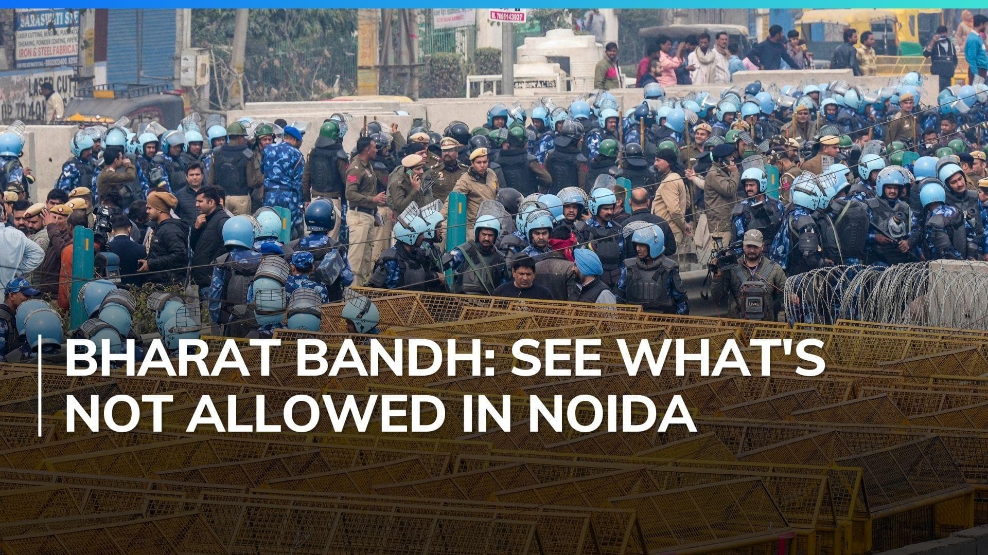 Farmers' Bharat Bandh: Section 144 imposed in Noida, security beefed up