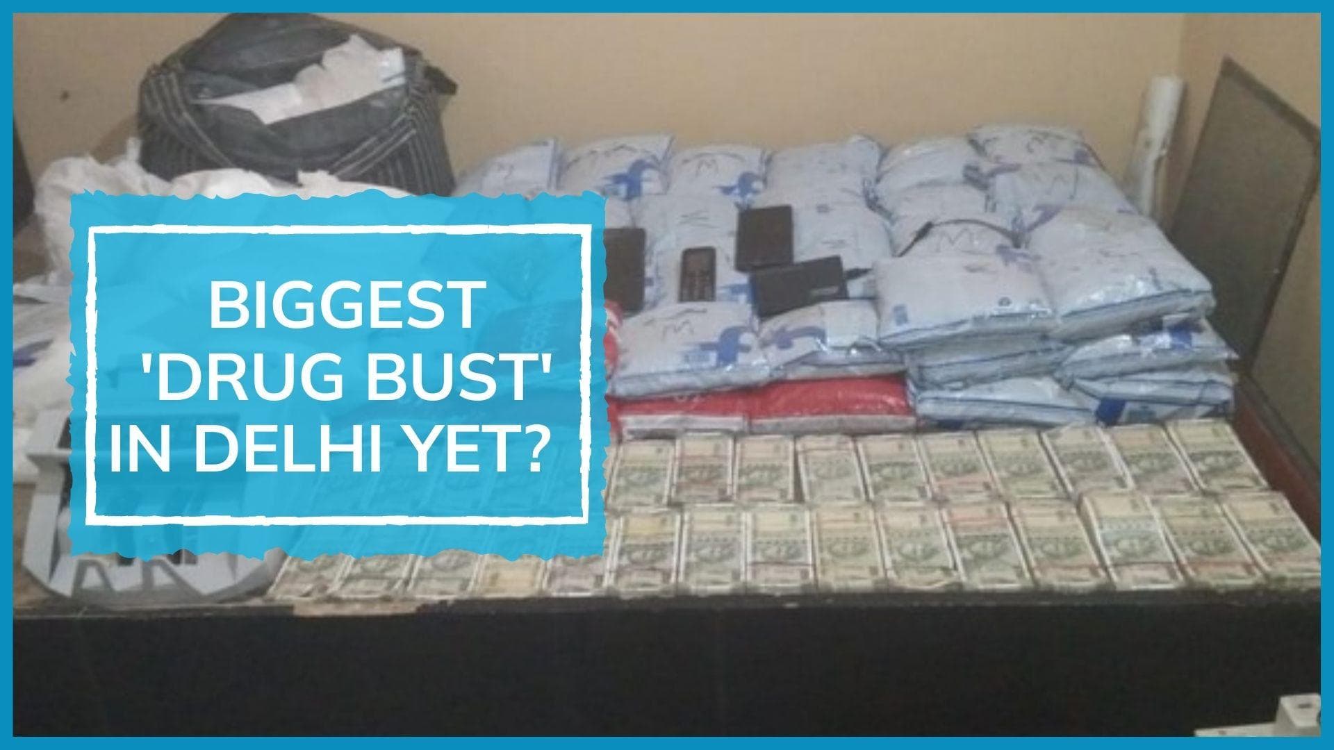 Delhi drug bust: 50 kg of heroin seized, one held from Jamia Nagar: NCB