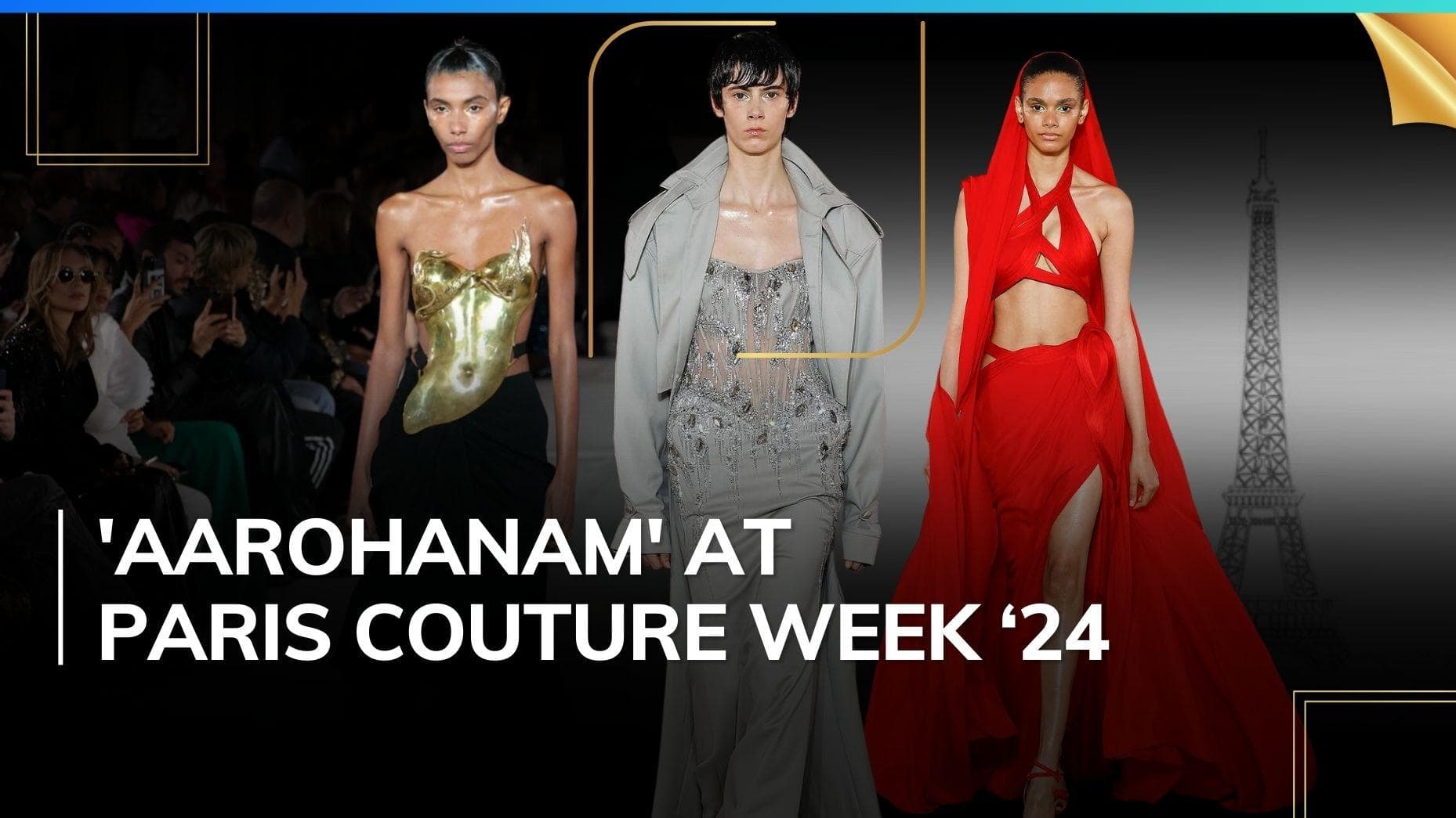 Designer Gaurav Gupta's collection at Paris Haute Couture Week depicts deep spiritual significance