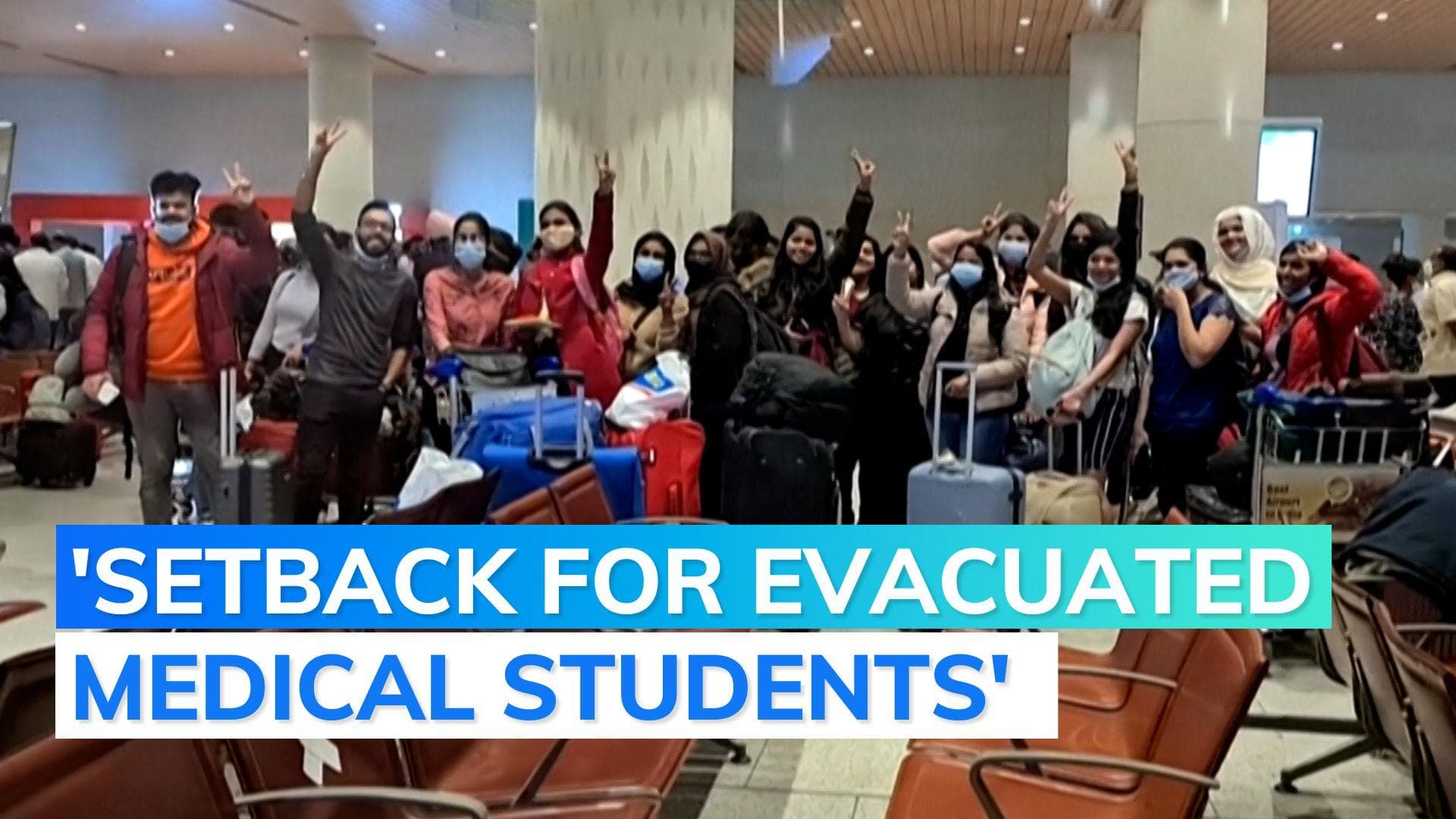 Centre refuses to accommodate medical students who returned from war-torn Ukraine 