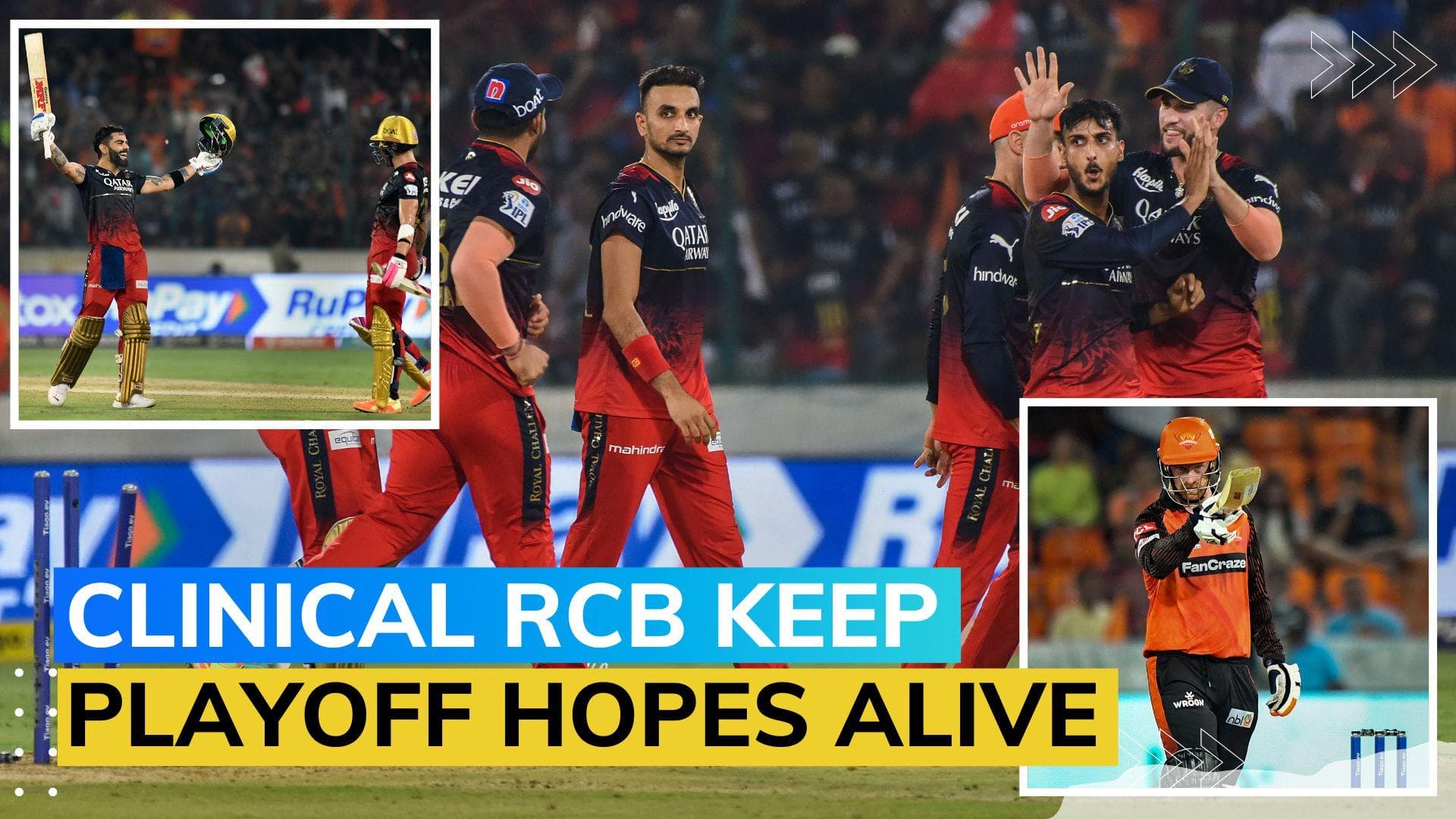 IPL 2023 SRH vs RCB: Virat Kohli’s sensational ton takes Bangalore into Top 4