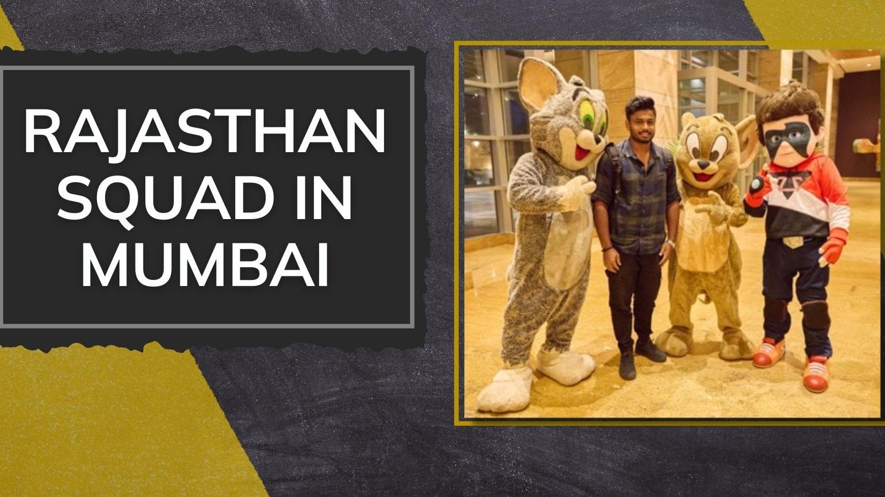 IPL 2022: Tom and Jerry welcome Rajasthan Royals' Sanju Samson, Devdutt Paddikal, Yuzvendra Chahal