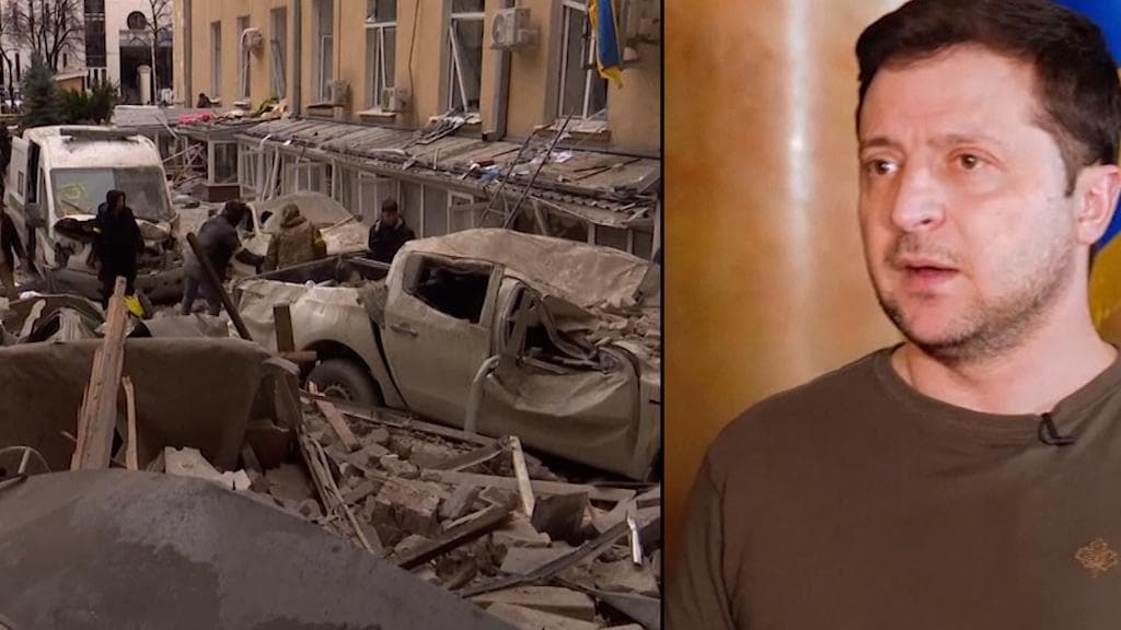 Russia-Ukraine crisis: 'আগে দেশবাসীর ওপর হামলা থামান, তারপর বৈঠক' রাশিয়াকে একহাত নিলেন জেলেনস্কি