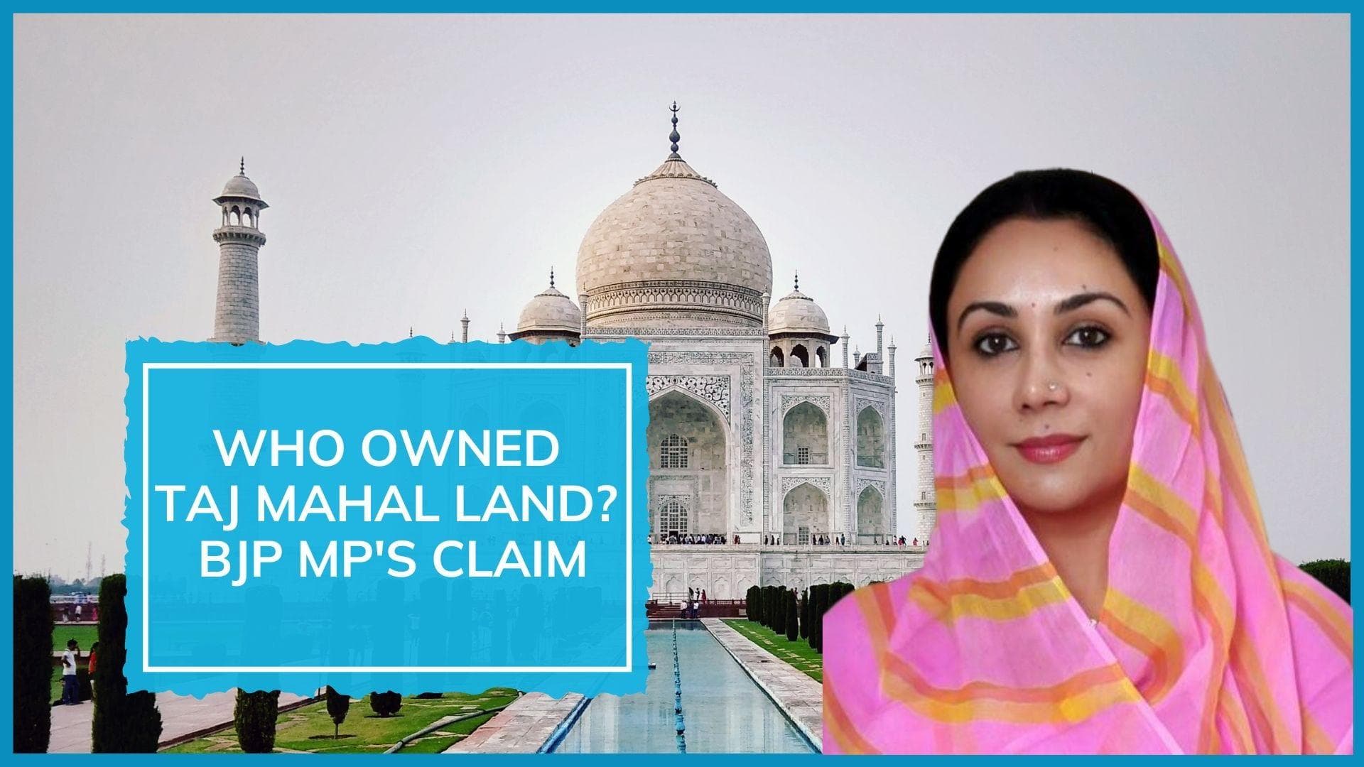 'Shah Jahan took land for Taj Mahal from...': BJP MP Diya Kumari on Jaipur royals' link amid HC petition