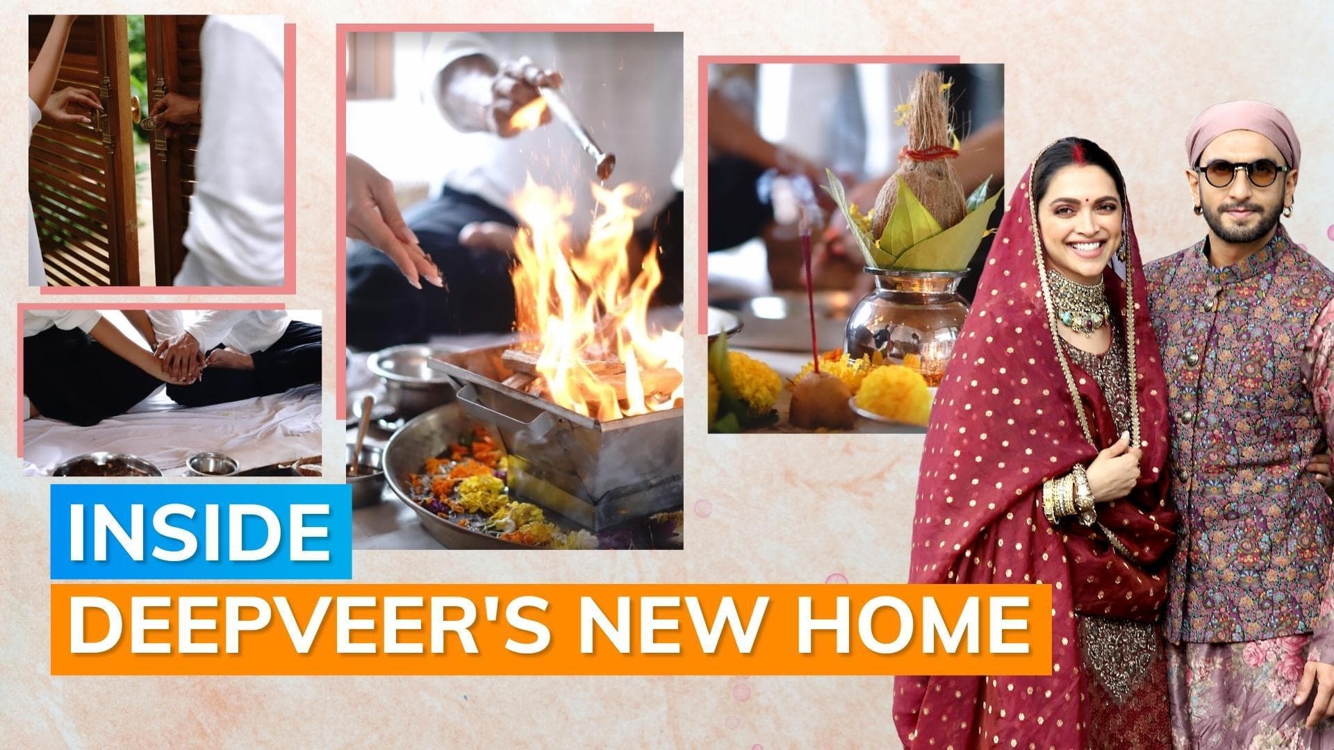 Deepika Padukone and Ranveer Singh’s Griha Pravesh puja at their new home in Alibaug 