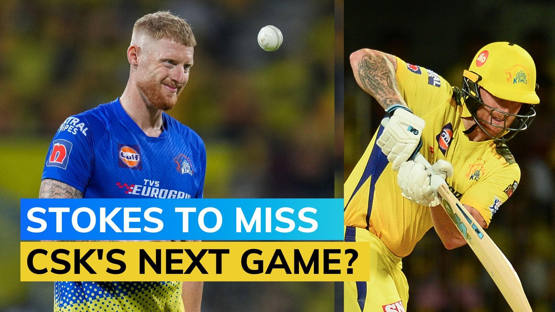 IPL 2023: CSK frets over Ben Stokes' availability for home game vs Rajasthan Royals