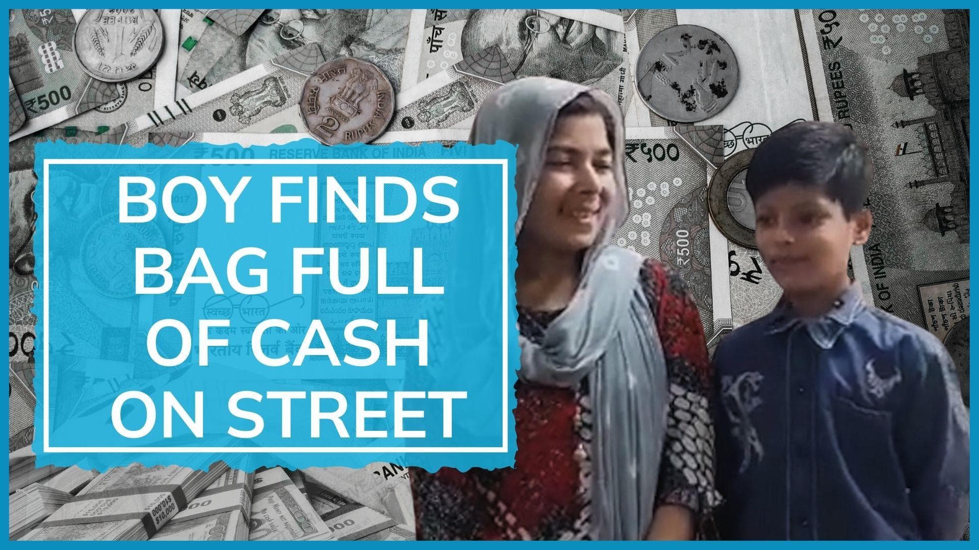 Viral: 10-yr-old found ₹5 lakh cash in a bag on the street in UP's Bareilly. Watch what Mohd Hannan did