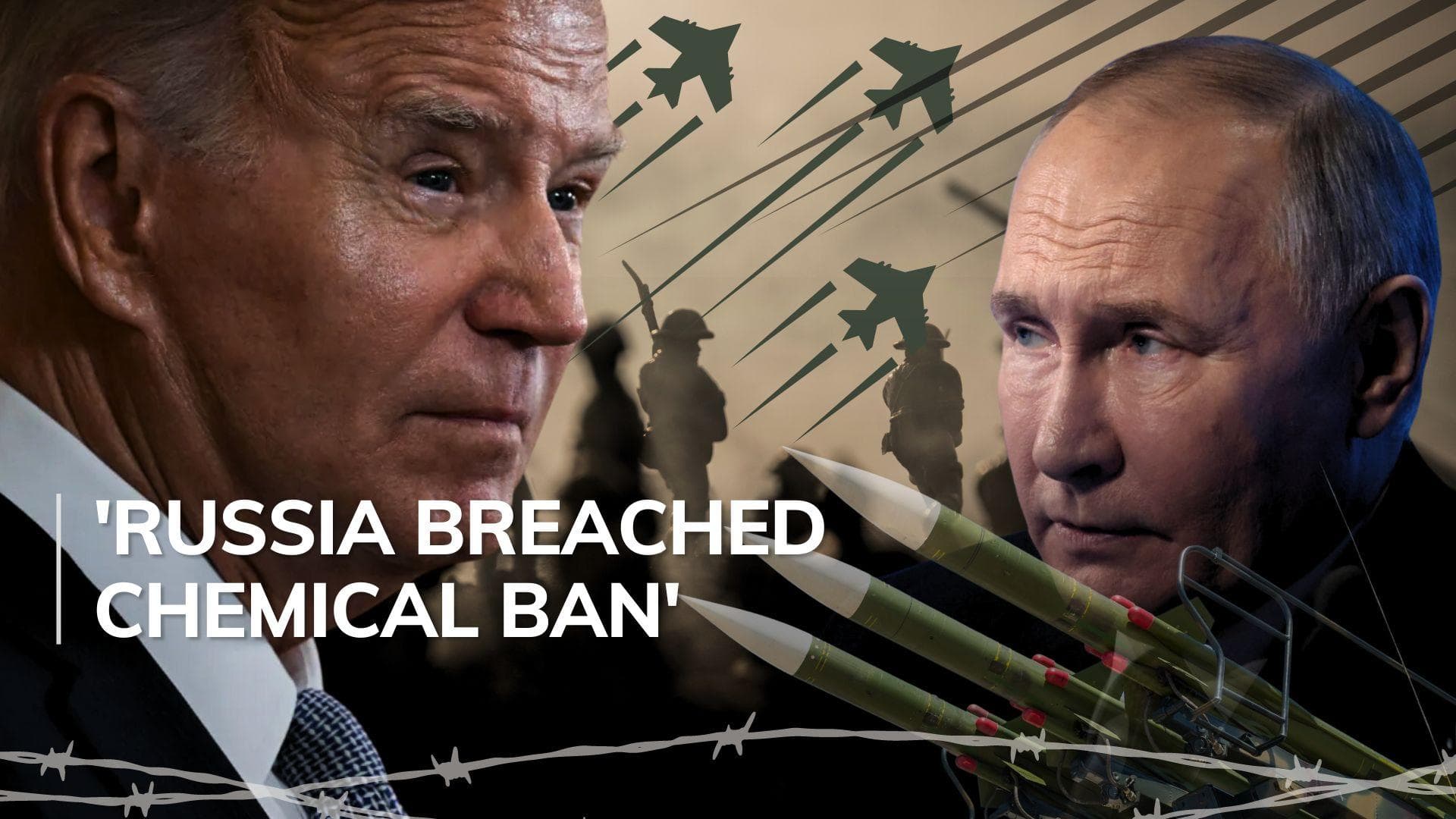 US accuses Russia of using 'chemical weapon' in Ukraine