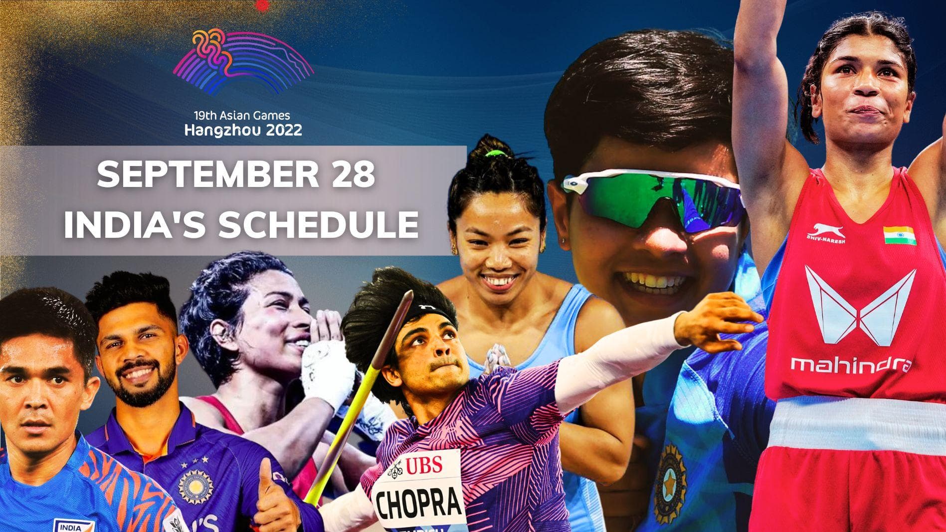 Asian Games 2023 India Schedule Sep 28: Medal events- Wushu, Shooting, gymnastics; Day 5 timings