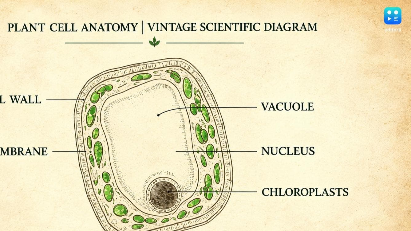 Easily Animate Vintage Scientific Illustrations for Educational Reels