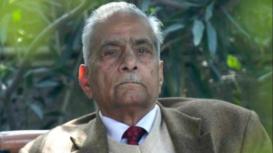 Former law minister Shanti Bhushan dies aged 97