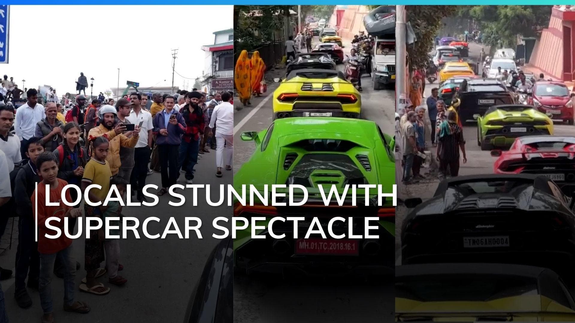 Viral Video: 71 Lamborghinis Transform Mussoorie Streets Into Luxury Car Show