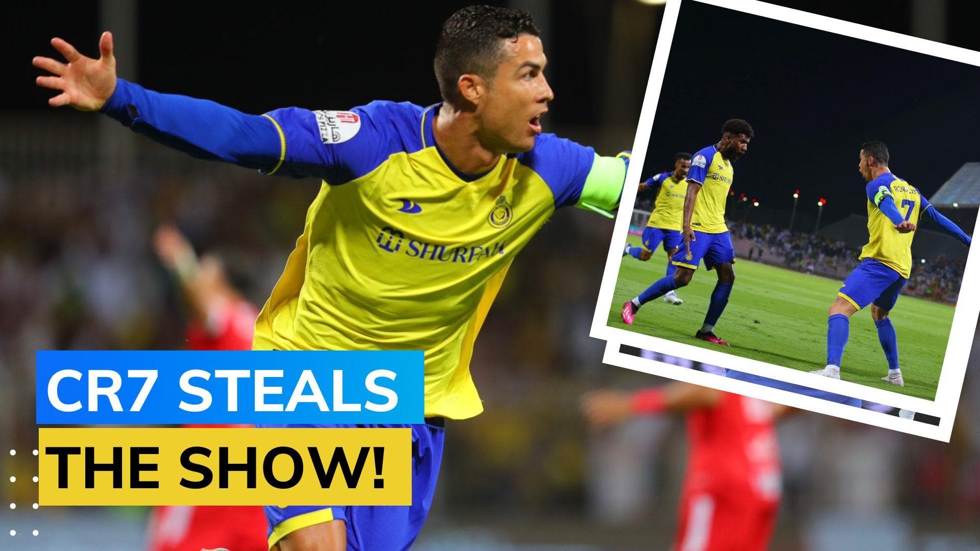 Cristiano Ronaldo scores all 4 goals in Al Nassr's 4-0 win against Al Wehda