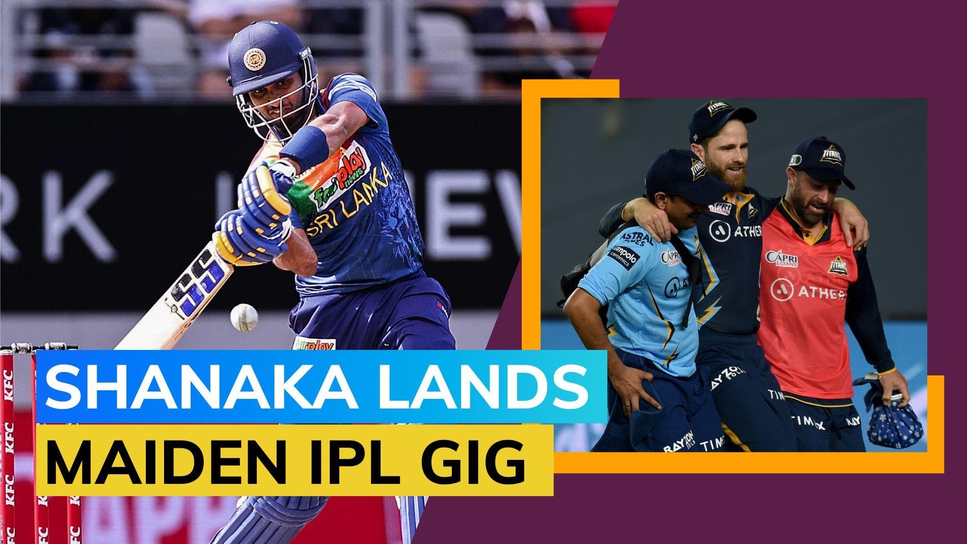 IPL 2023: Sri Lankan captain Dasun Shanaka replaces injured Kane Williamson in Gujarat Titans squad