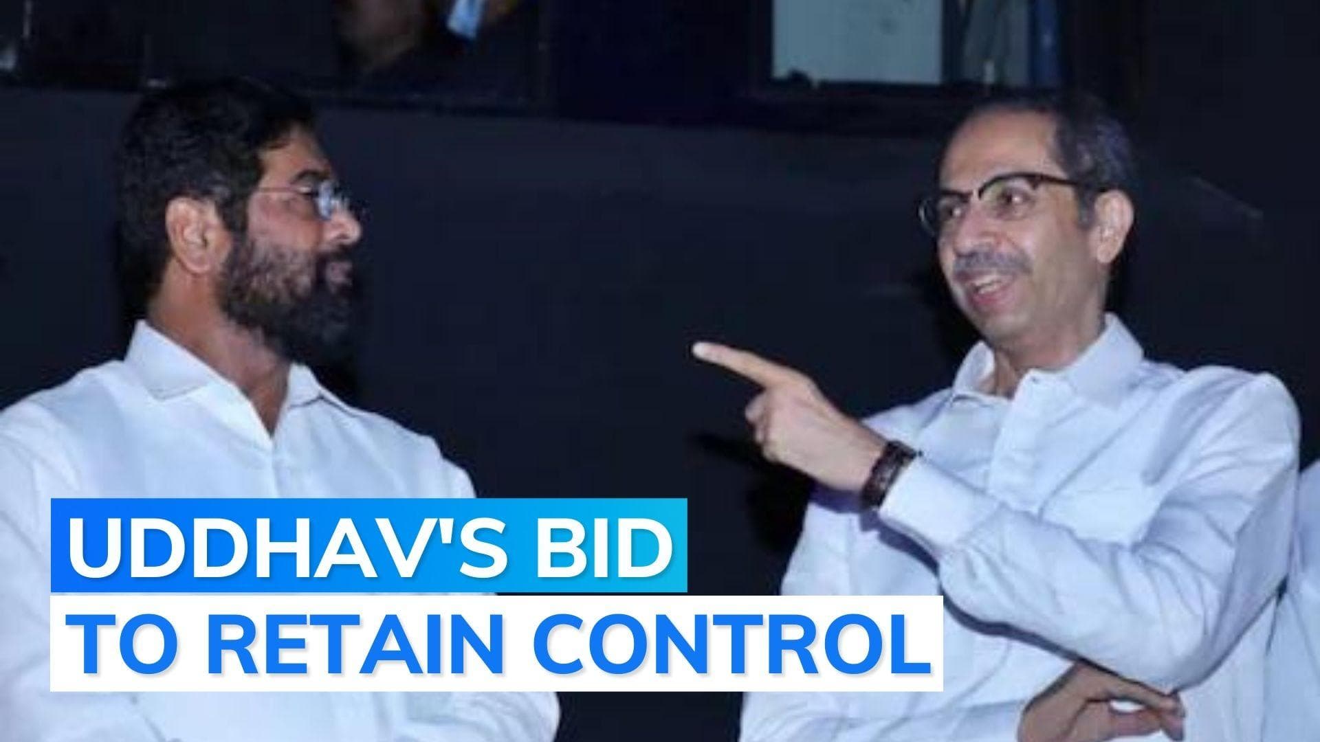 Shiv Sena passes resolution to prevent Shinde camp from using party, Balasaheb's name