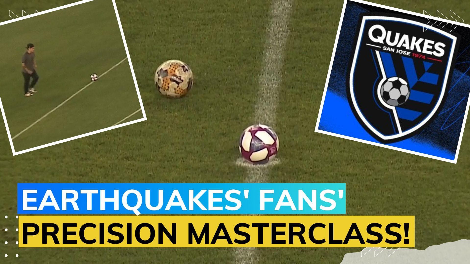 WATCH: MLS club San Jose Earthquakes fan’s accurate kick leaves crowd stunned
