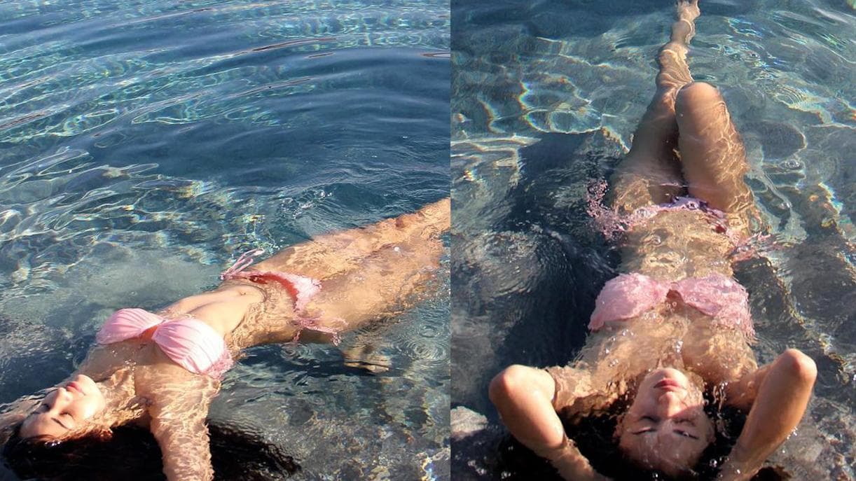 Disha Patani's mermaid look on her Maldives vacay