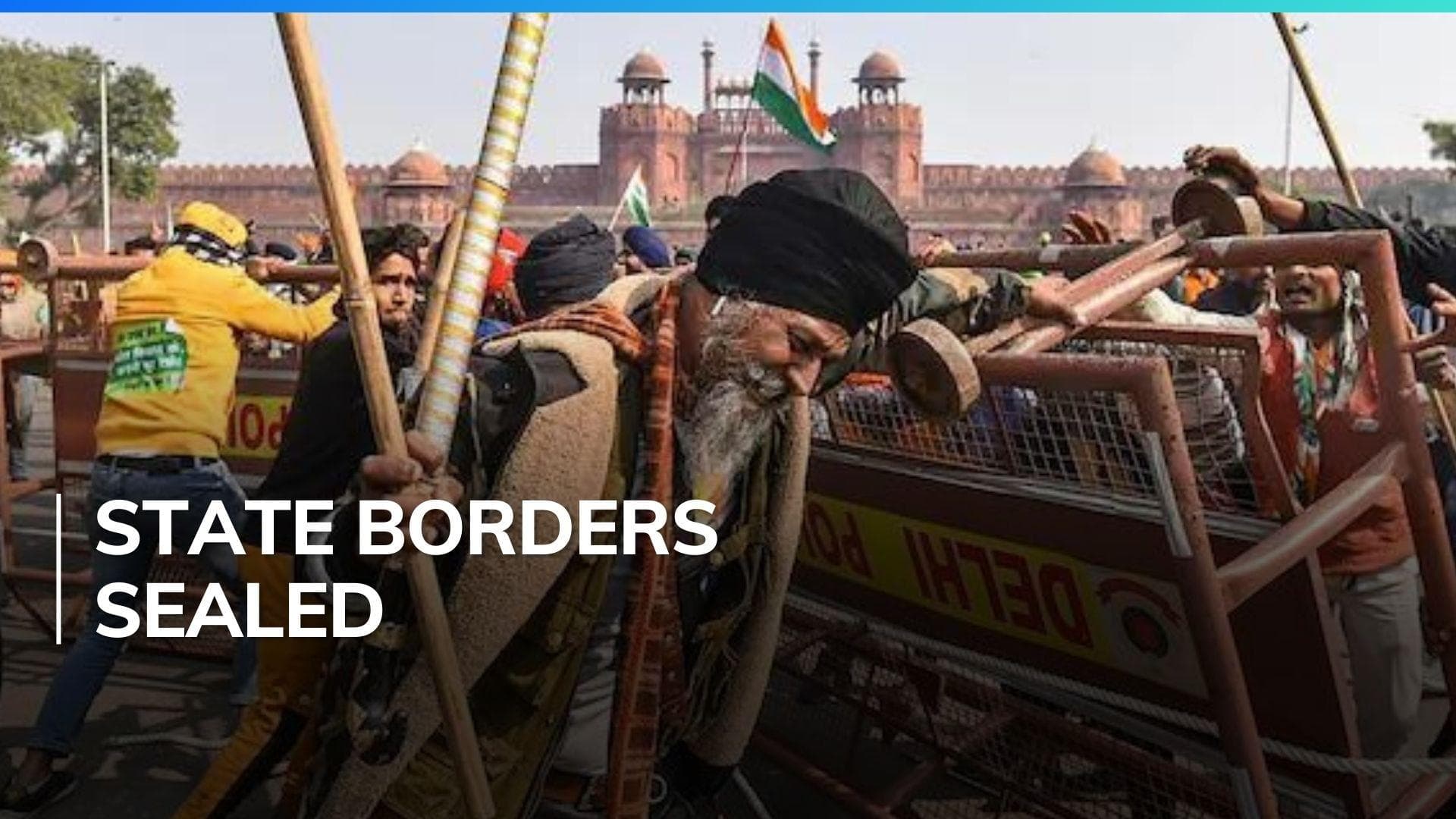 Police run tear gas mock drill at Shambhu border ahead of farmers' protest