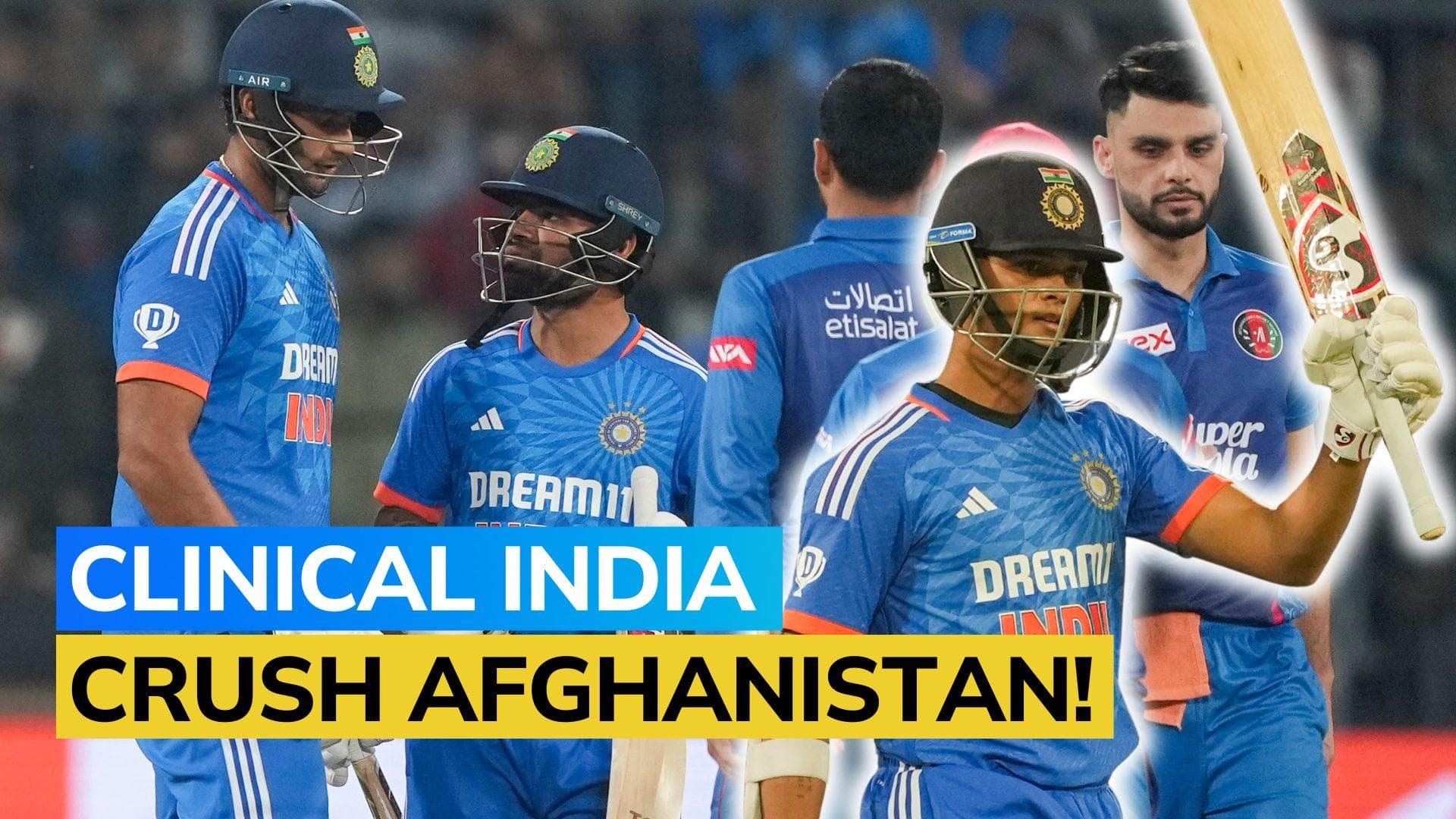 IND vs AFG 2nd T20I: Yashasvi Jaiswal and Shivam Dube help India seal series