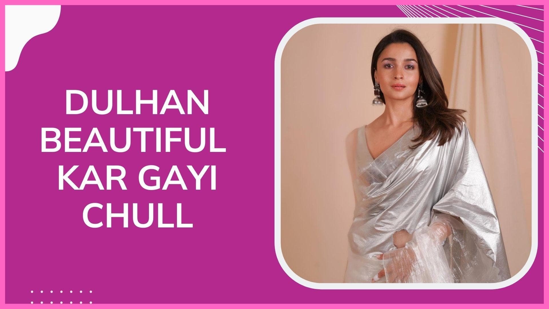 Watch: Alia Bhatt blushes like a bride as fans congratulate her 