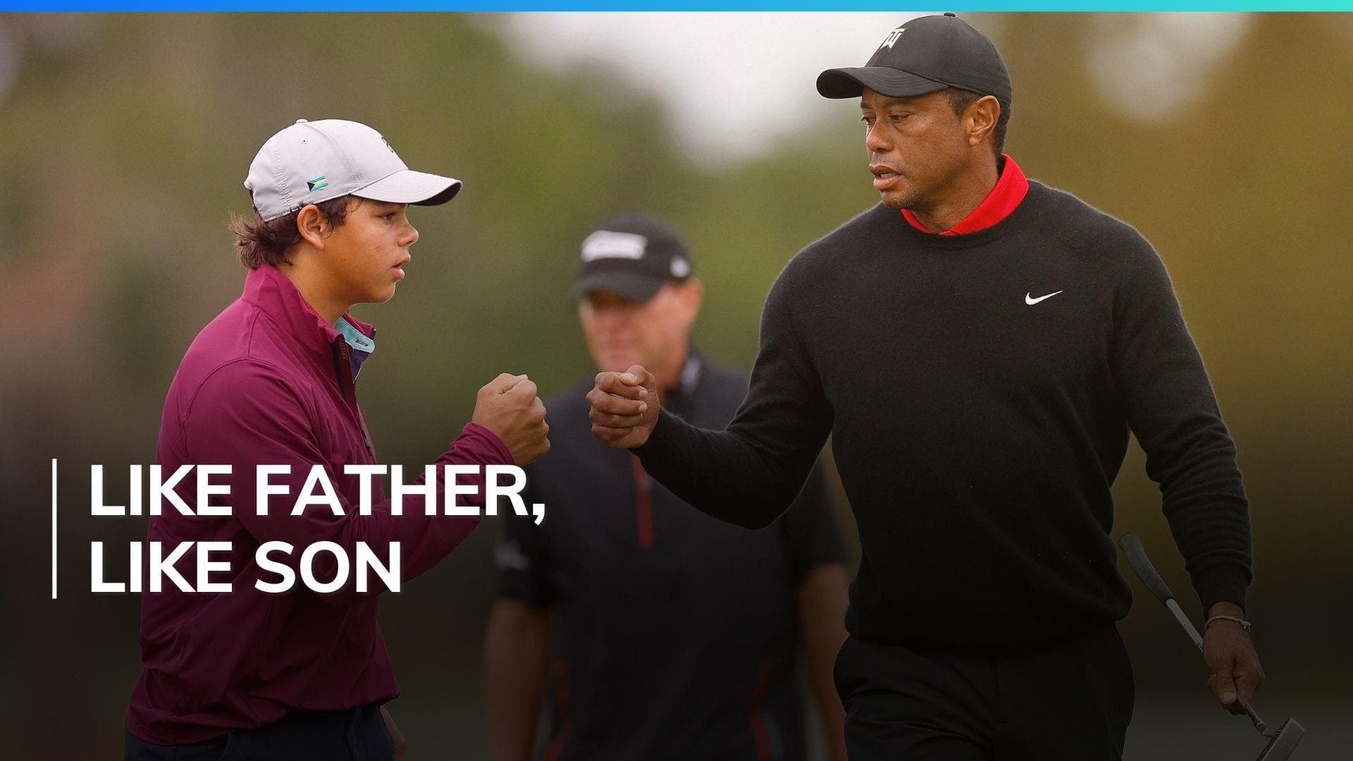 Tiger Woods' son is taking his first step toward trying to play PGA tour 