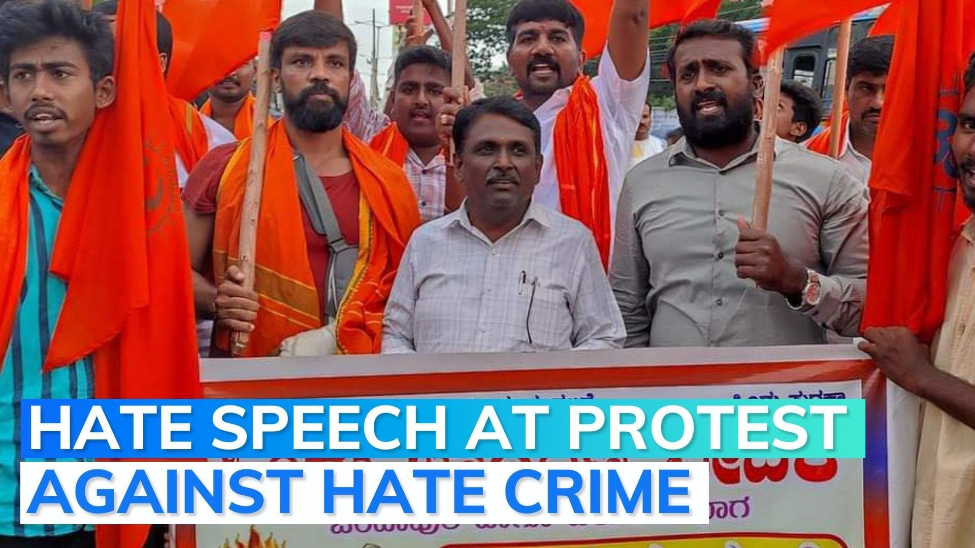 Karnataka: Hindutva leader booked for hate speech during Udaipur murder protest