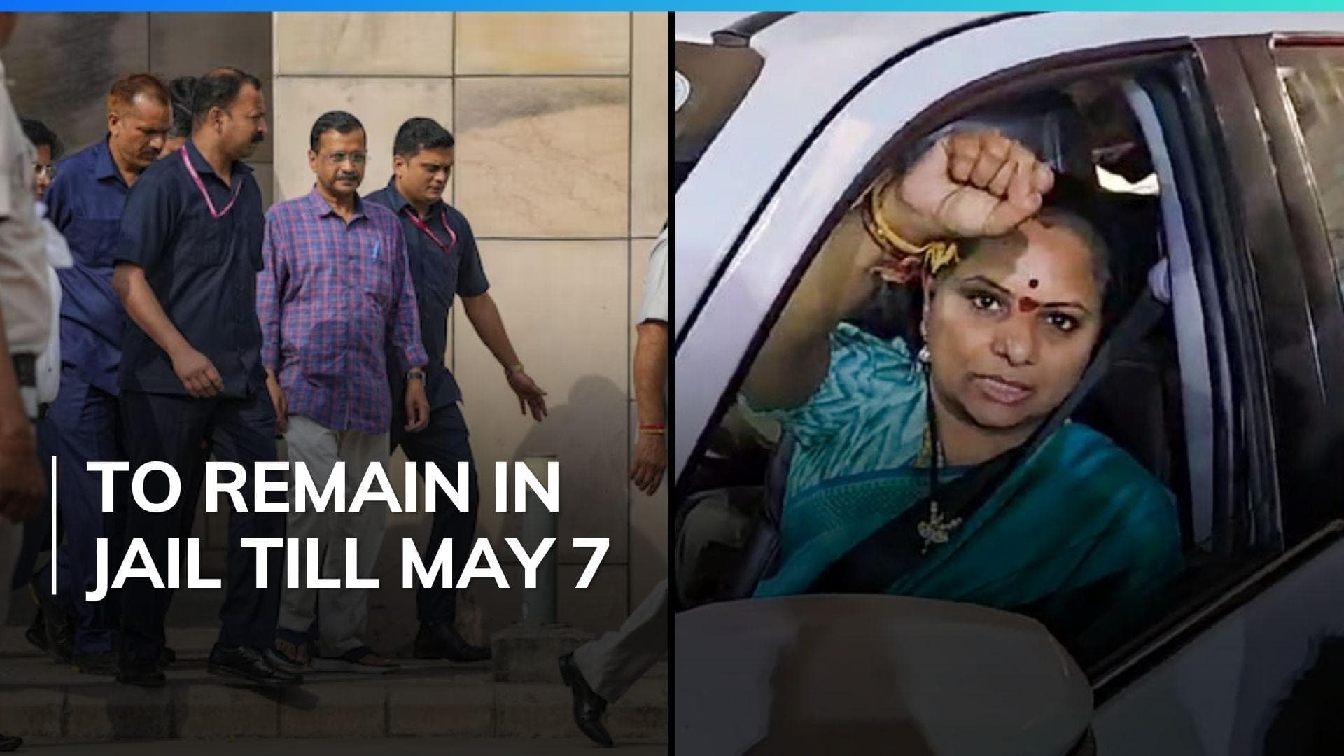 Excise policy case: Delhi court extends judicial custody of Kejriwal, Kavitha