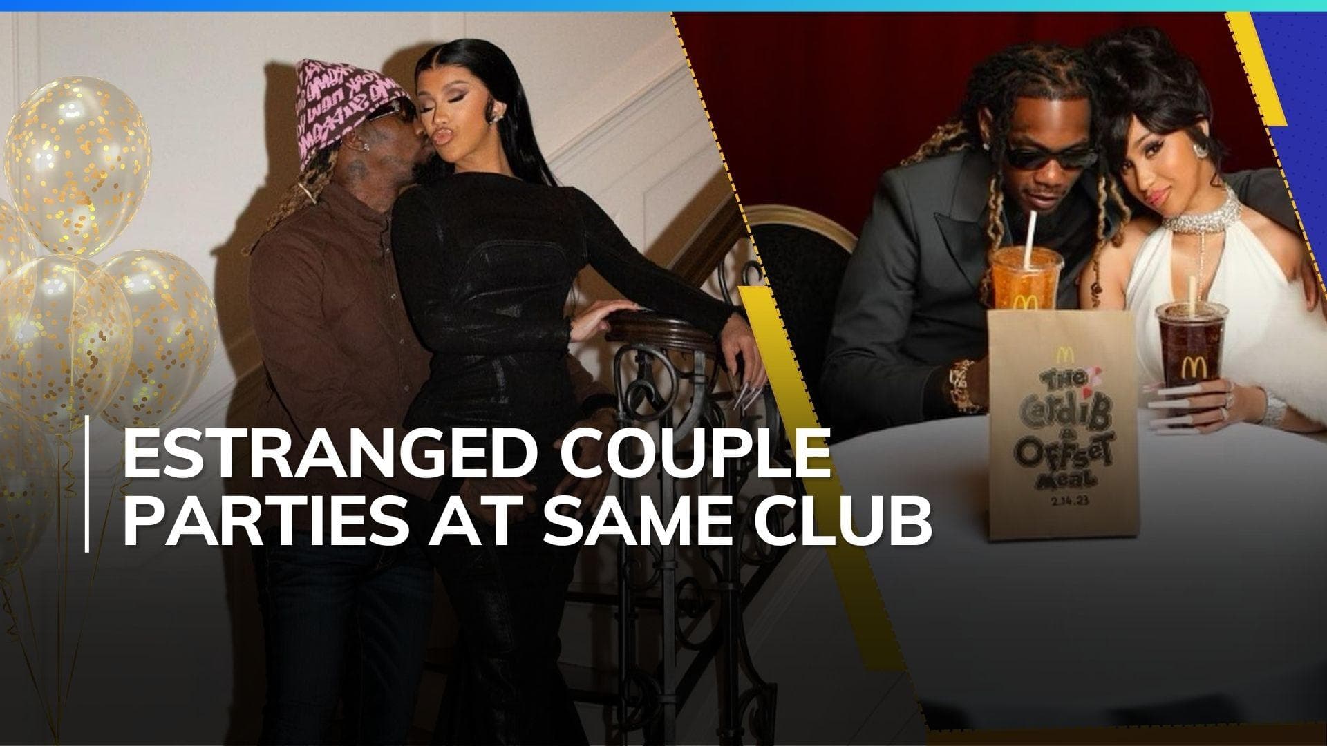 Cardi B 'startled' by Offset's presence at the same nightclub 