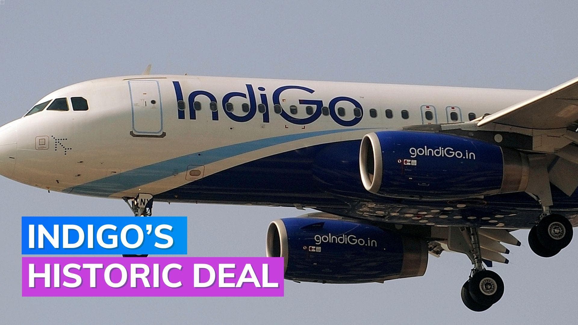 IndiGo seals largest deal in aviation history; places 500 aircraft order with Airbus 