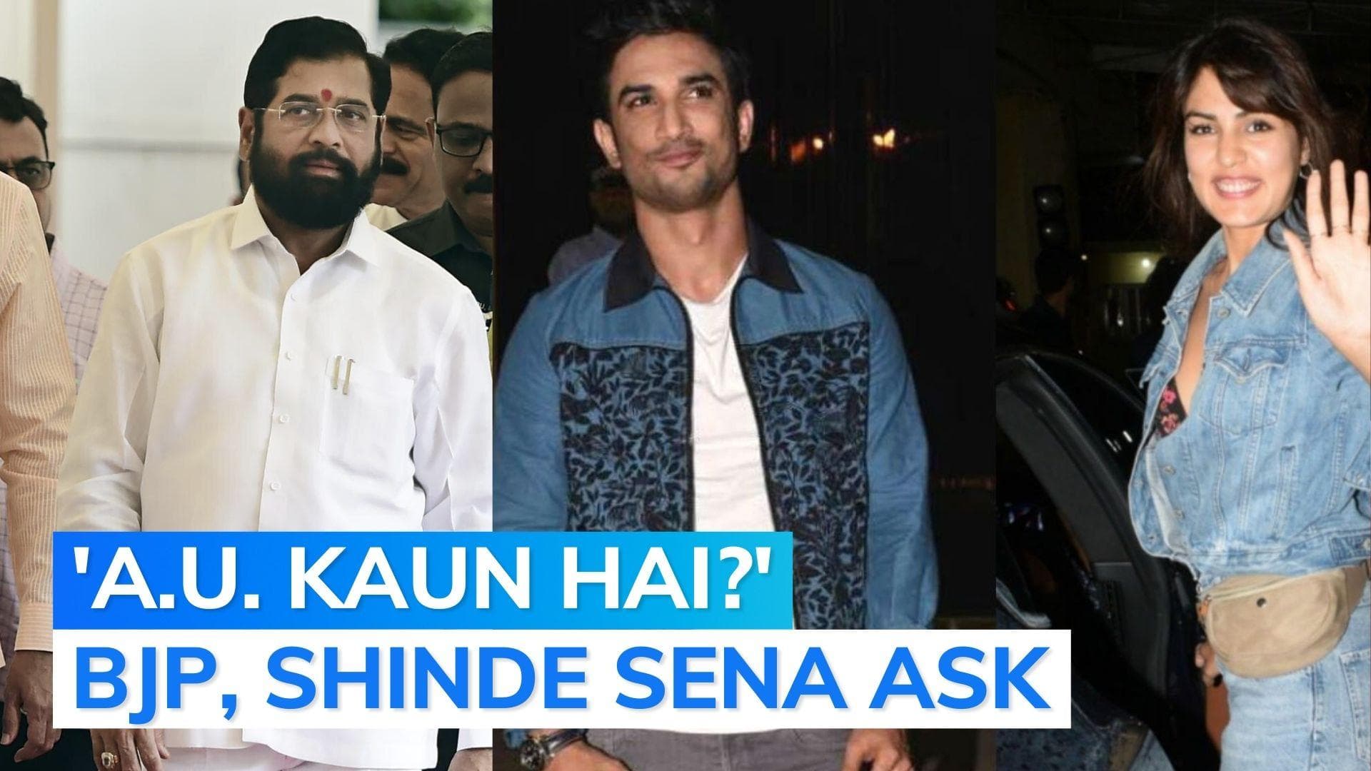 'Probe AU's calls to Rhea Chakraborty': BJP, Shinde camp's demand after MP's claim on Sushant death case