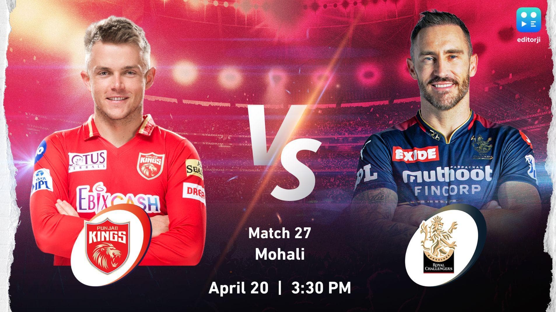 IPL 2023: PBKS को हराकर जीत की राह पर वापस लौटना चाहेगी RCB, देखें क्या हो सकती है इनकी Playing XI