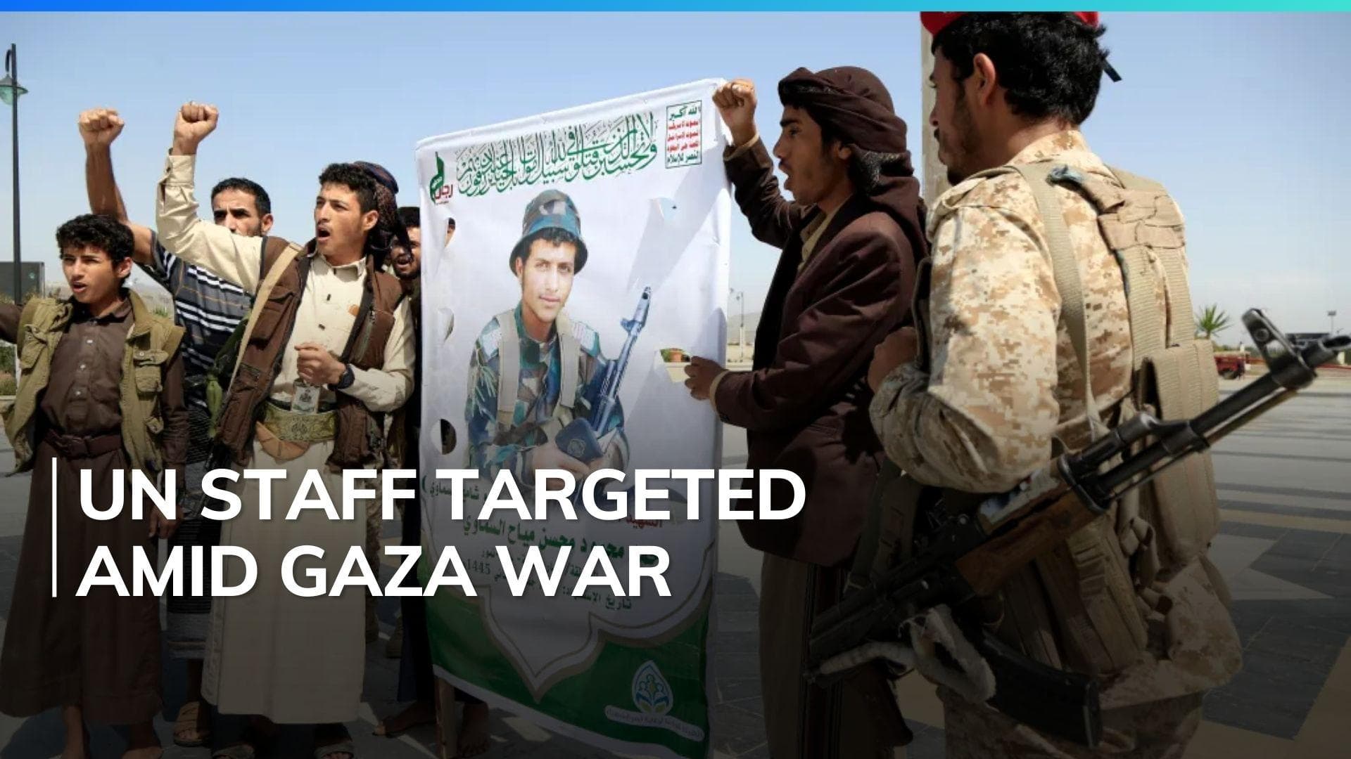 Yemen's Houthi rebels detain at least 9 UN staffers and others in sudden crackdown: report