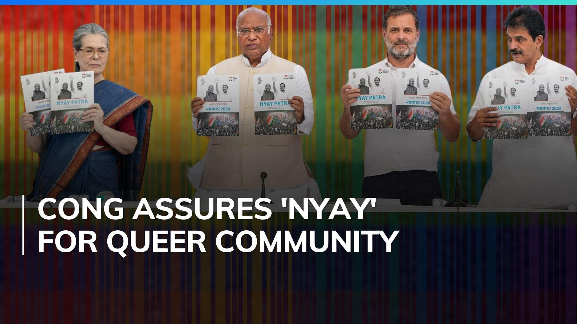 Congress poll manifesto: a law to recognise civil unions of LGBTQ couples 