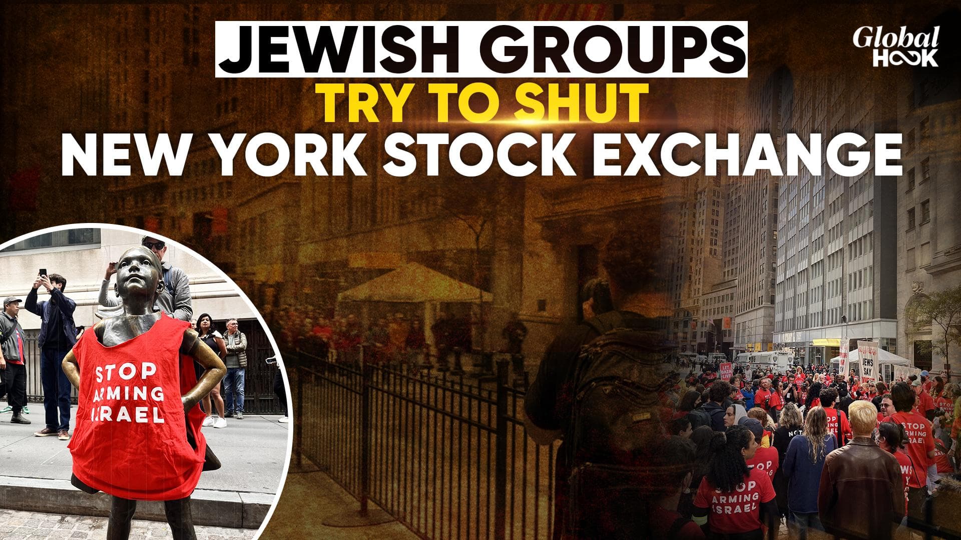 Over 200 Arrested Outside New York Stock Exchange As Jewish Groups Lead Anti-Israel Protest 