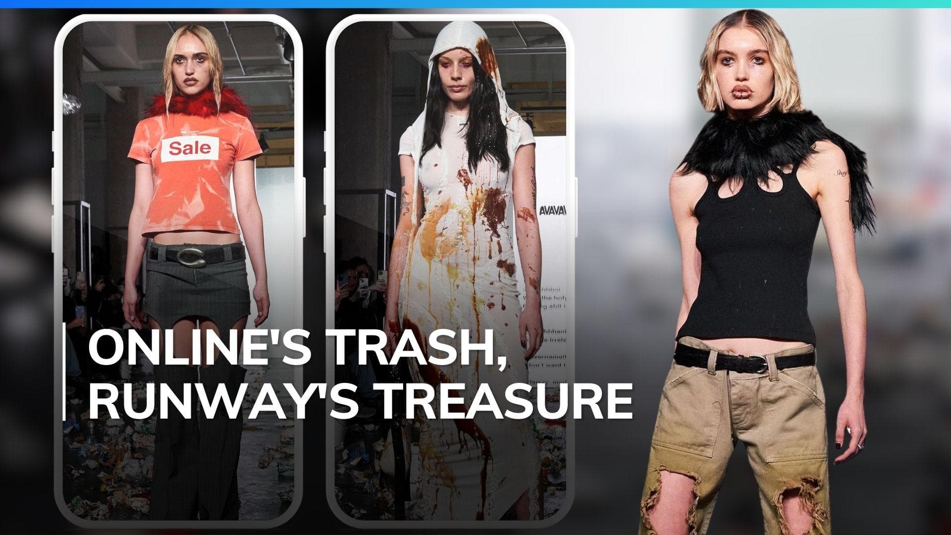 Milan Fashion Week: AVAVAV turns online trolling into runway art, unveils bold statement collection