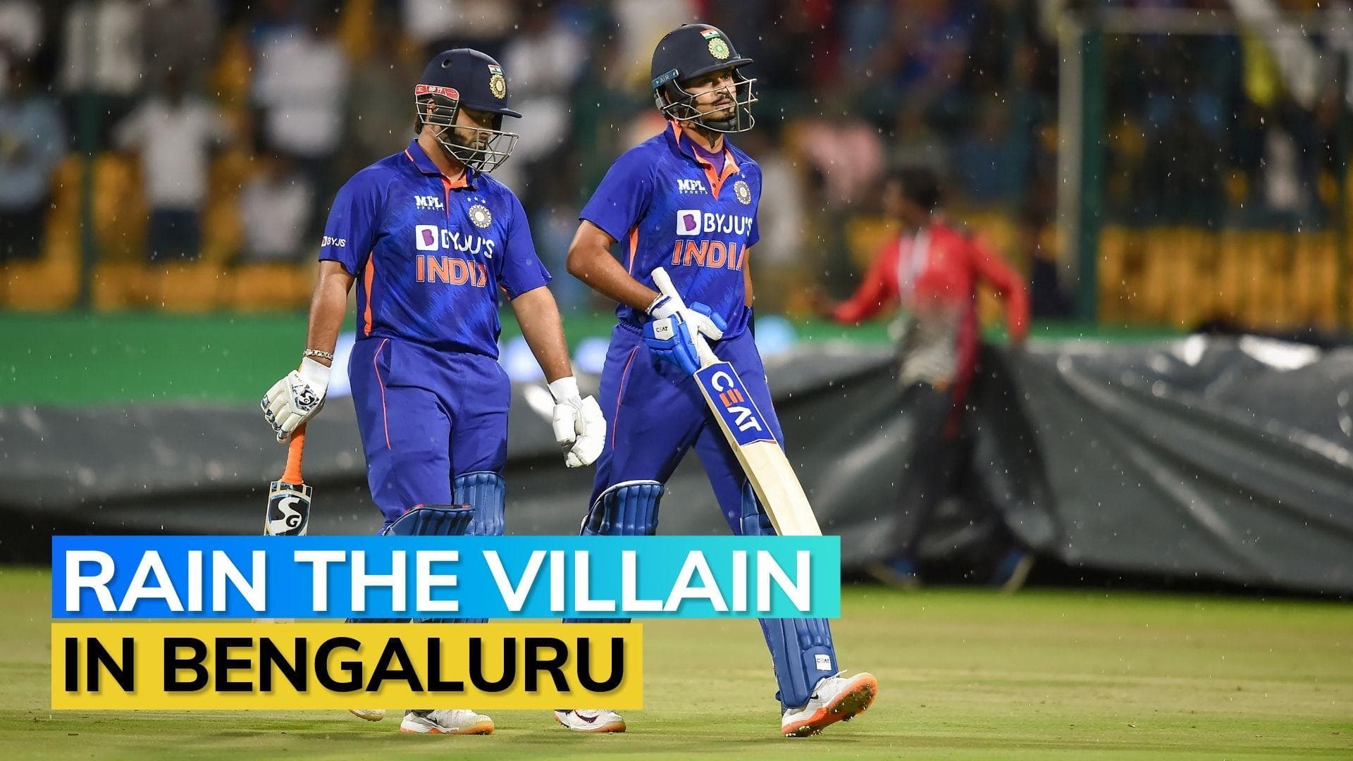 IND VS SA 5TH T20I: Incessant rain washes out series decider between India & South Africa