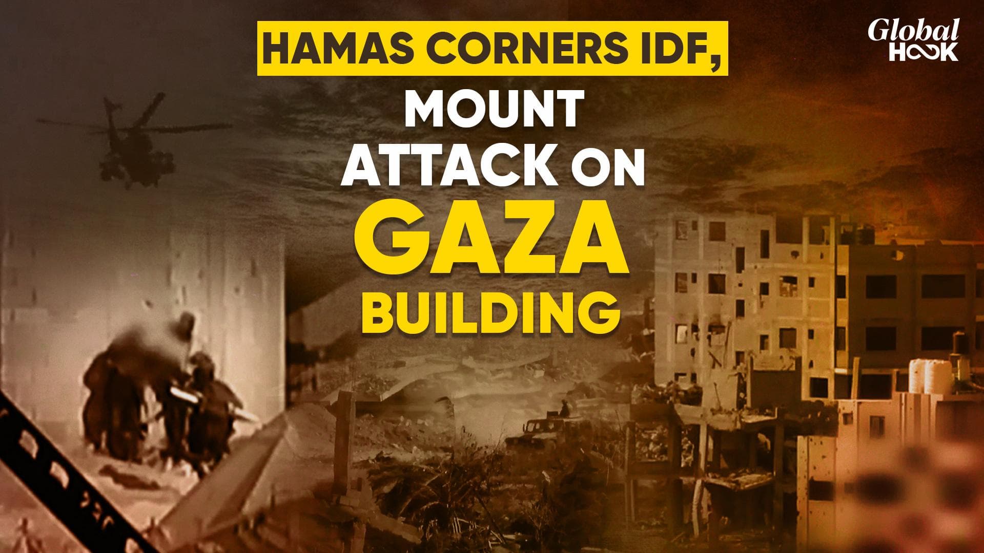 Video | Hamas Raids House Used By Israeli Soldiers In Gaza | Soldiers Hit With TBG Shells 