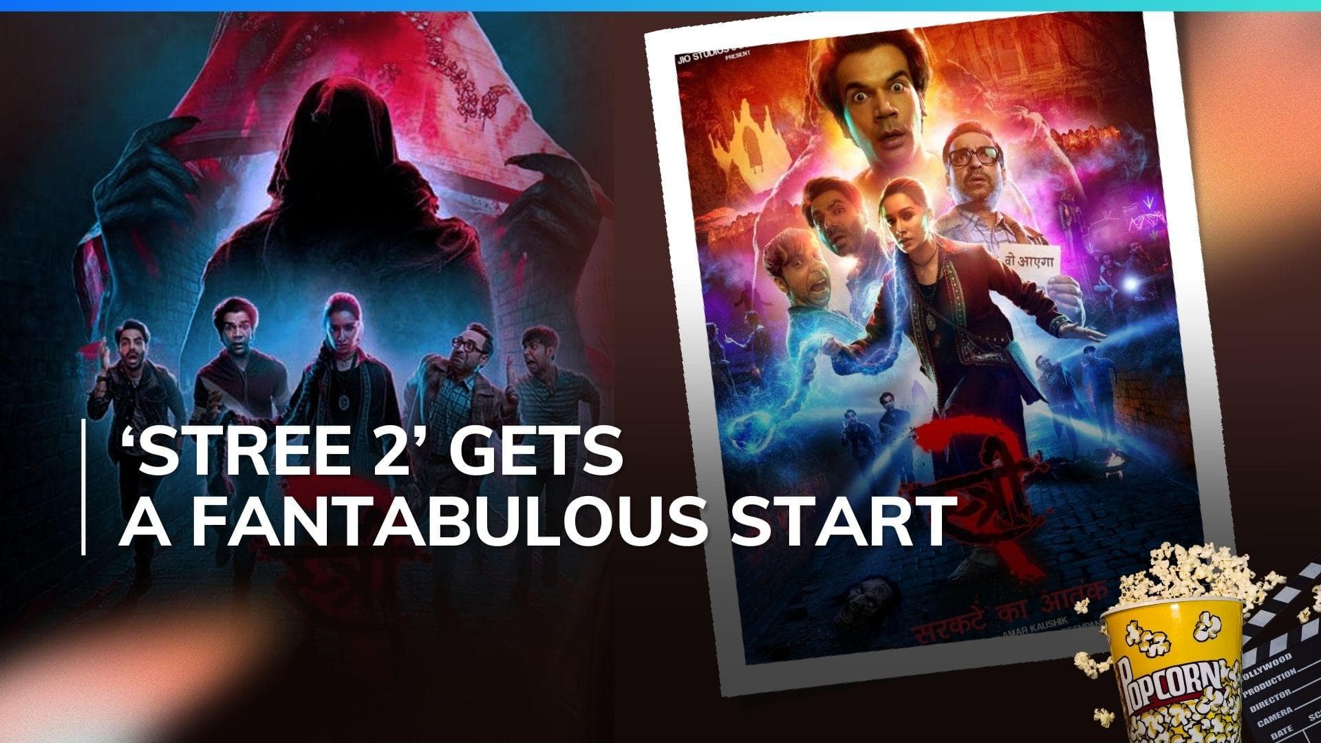 ‘Stree 2’:  Shraddha Kapoor-Rajkummar Rao starrer becomes biggest opener with Rs 54.35 Cr on Day 1