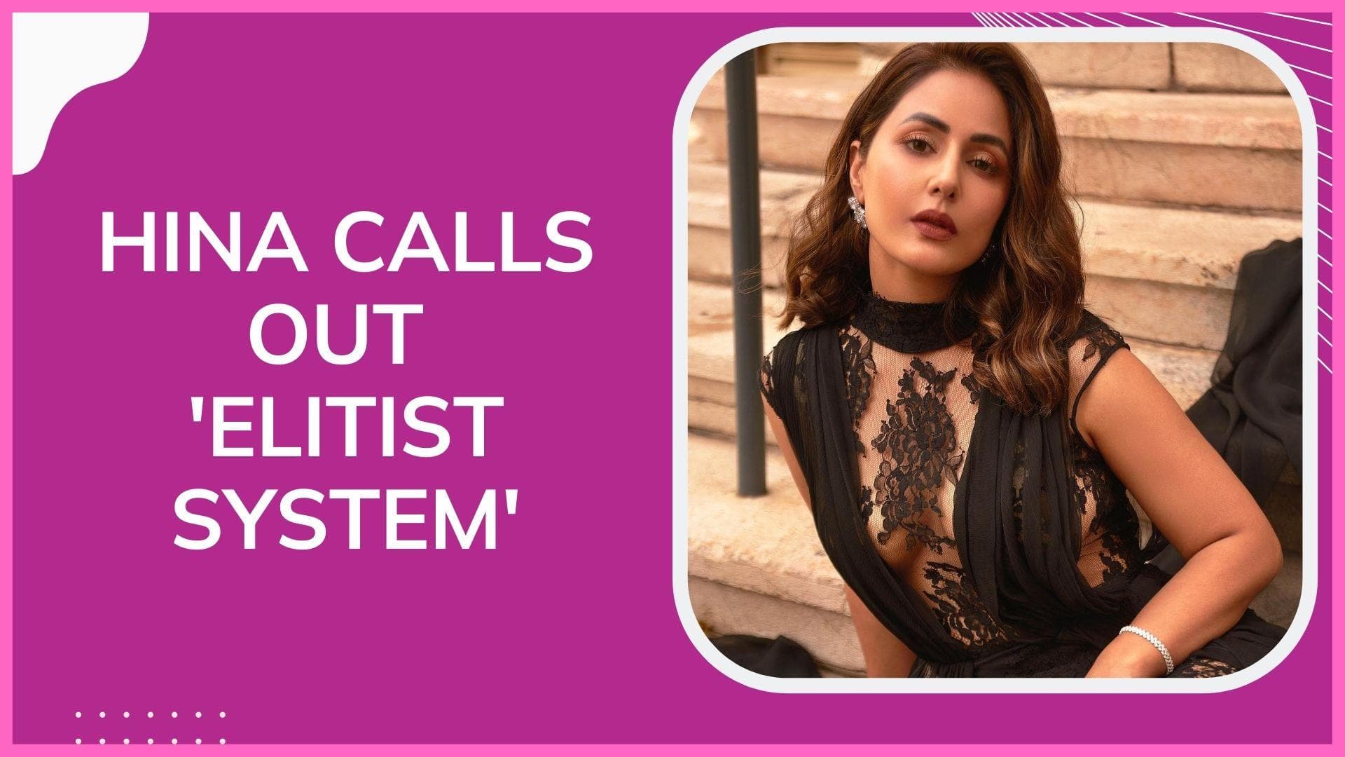 Cannes 2022: Hina Khan ‘disappointed’ on not being invited to Indian pavilion